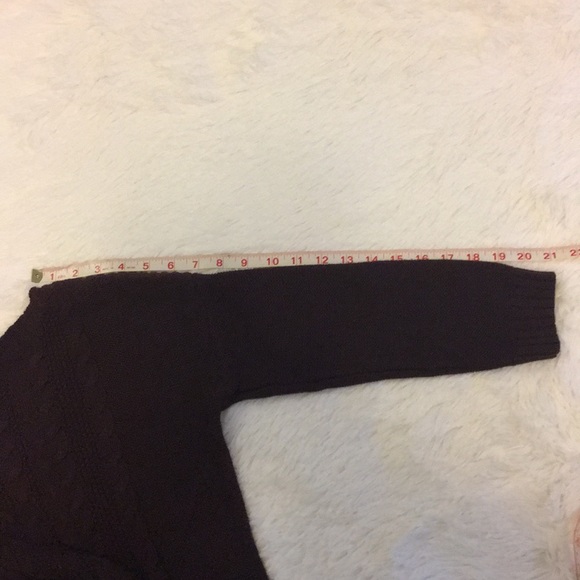 Old Navy Purple Cable Knit Sweater Dress - Picture 7 of 8